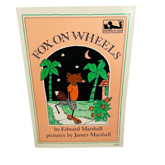 Fox On Wheels Book & Cassette Set By Edward Marshall & James Marshall - Picture 7 of 14